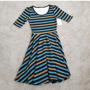 Lularoe Nicole Scoop Neck Dress